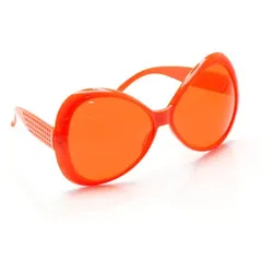 Brille "XXL-Hippie", orange