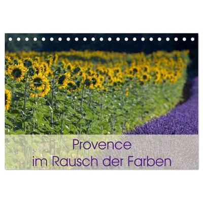 Provence im Rausch der Farben (Tischkalender 2027 DIN A5 quer), CALVENDO Monatskalender