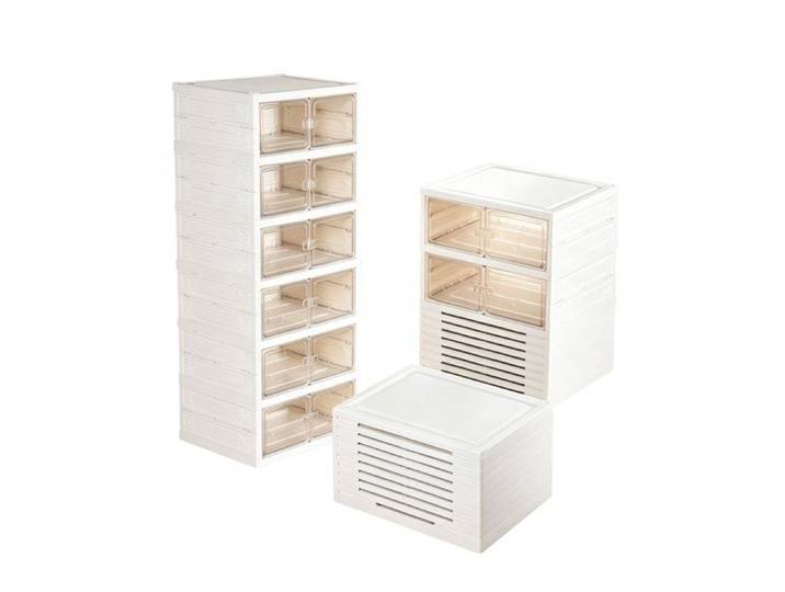 Meuble À Chaussures - Sevencomfort - Sevencomfort - Pliable Sans Assemblage - 6 Étagères (12 P.) - Porte Magnétique