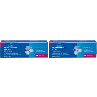 Hydrocortison Stada 5 mg/g Creme Doppelpack 2x30 g