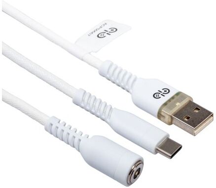 Cavo USB C Qubick ACP50007 PLAYSTATION 5 Play & Charge White