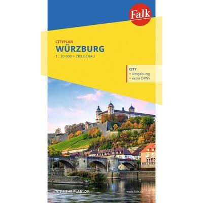 Falk Cityplan Würzburg 1:15.000, Sonstige von , MairDuMont, 978-3-8279-0072-2