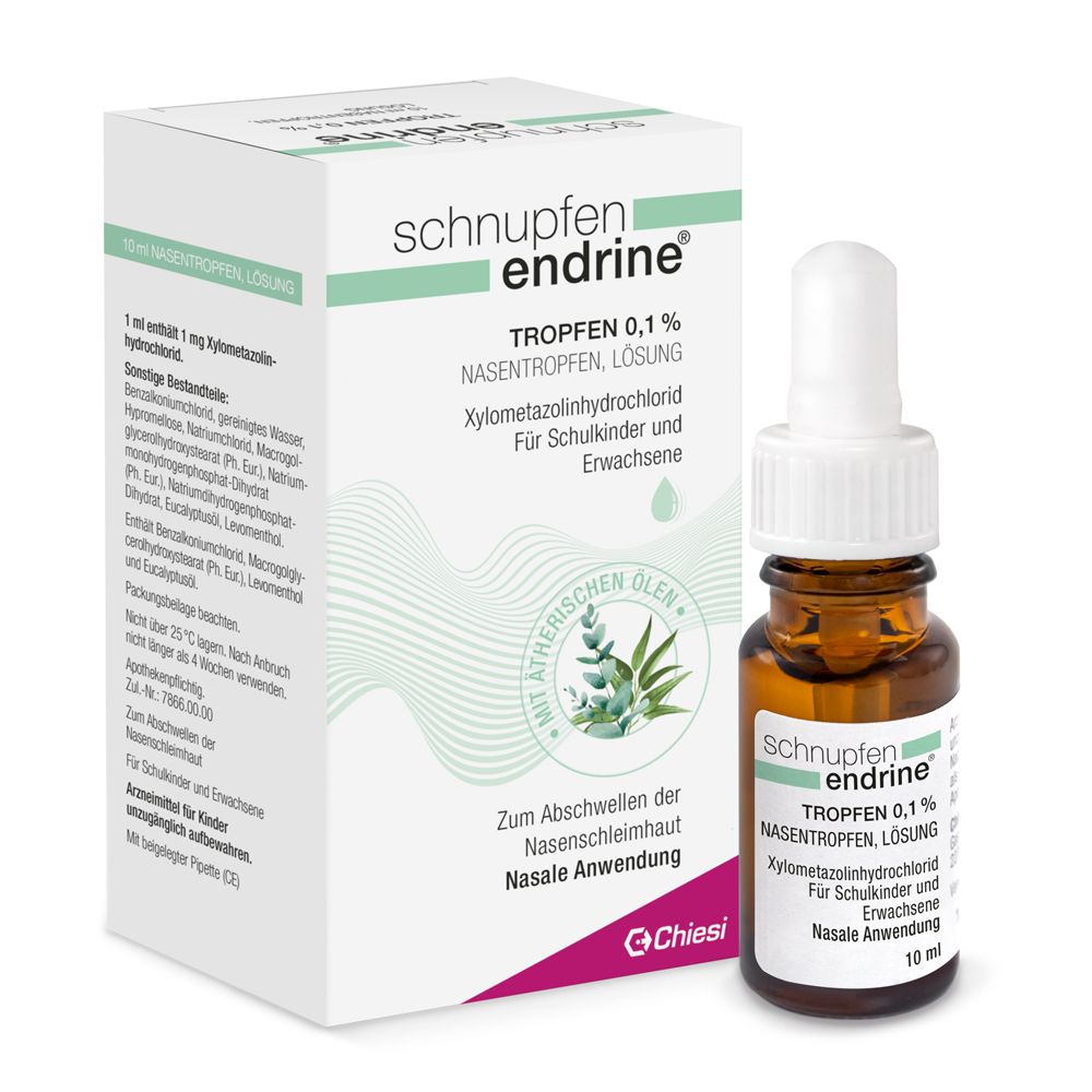 Schnupfen Endrine 0,1% Nasentropfen 10 ml