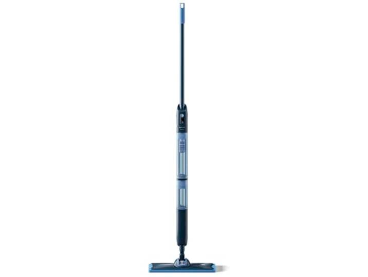 Philips OneUp 5000 Serpillère électrique – 2 sols plus propres²\, 2 x nettoyage plus rapide\, deux réglages d'humidité pour sols durs et délicats\, sans fil\, avec articulation pivotante à 360°