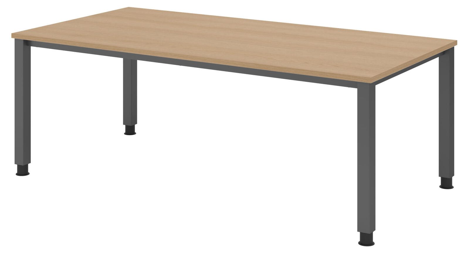 HAMMERBACHER höhenverstellbarer Schreibtisch VQS2E/E/G eiche