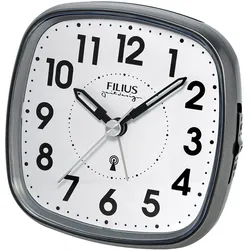 Filius 0608-4 Funk-Wecker Anthrazit/Schwarz