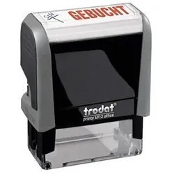 Wedo 51 4912212 Selbstfärbestempel Textstempel Kunststoff