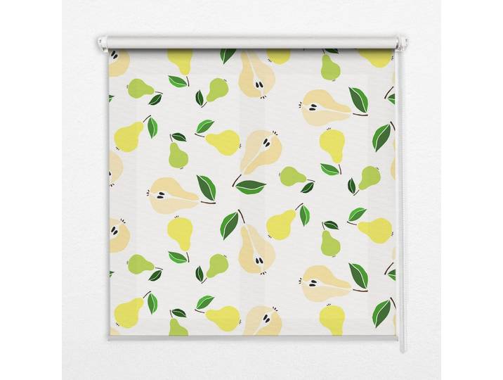 INNENROLLO - Fensterrollo - Rollo - 60x40 cm - Birnen