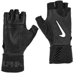 NIKE Alpha Elite TG Trainingshandschuhe 091 - black/black/white L