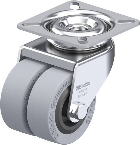 Blickle 97881 LDA-VPA 50G Doppel-Lenkrolle Rad-Durchmesser: 50mm Tragfähigkeit (max.): 80kg 1St.