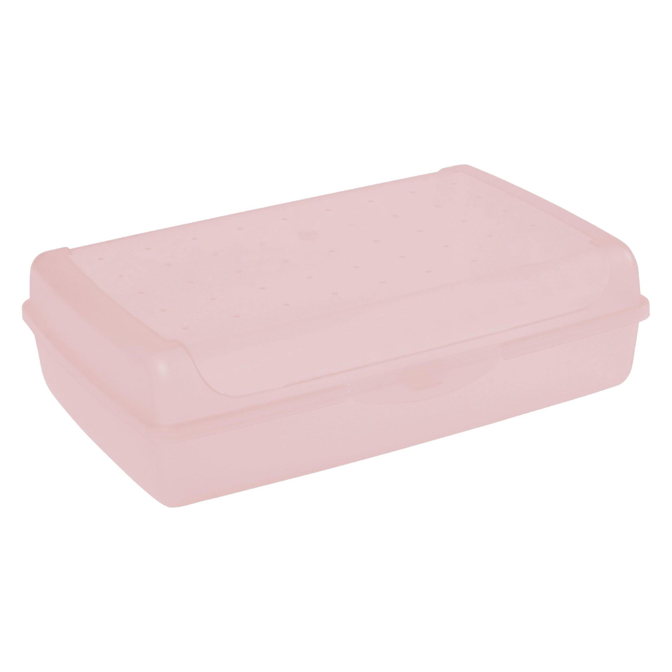 keeeper Brotdose ""luca"" Click-Box maxi, nordic-pink BPA-freie Frischhaltedose: Frischhalten, Aufbewahren u (1069558100000)