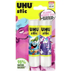 UHU MONSTER Klebestifte 2x 21,0 g