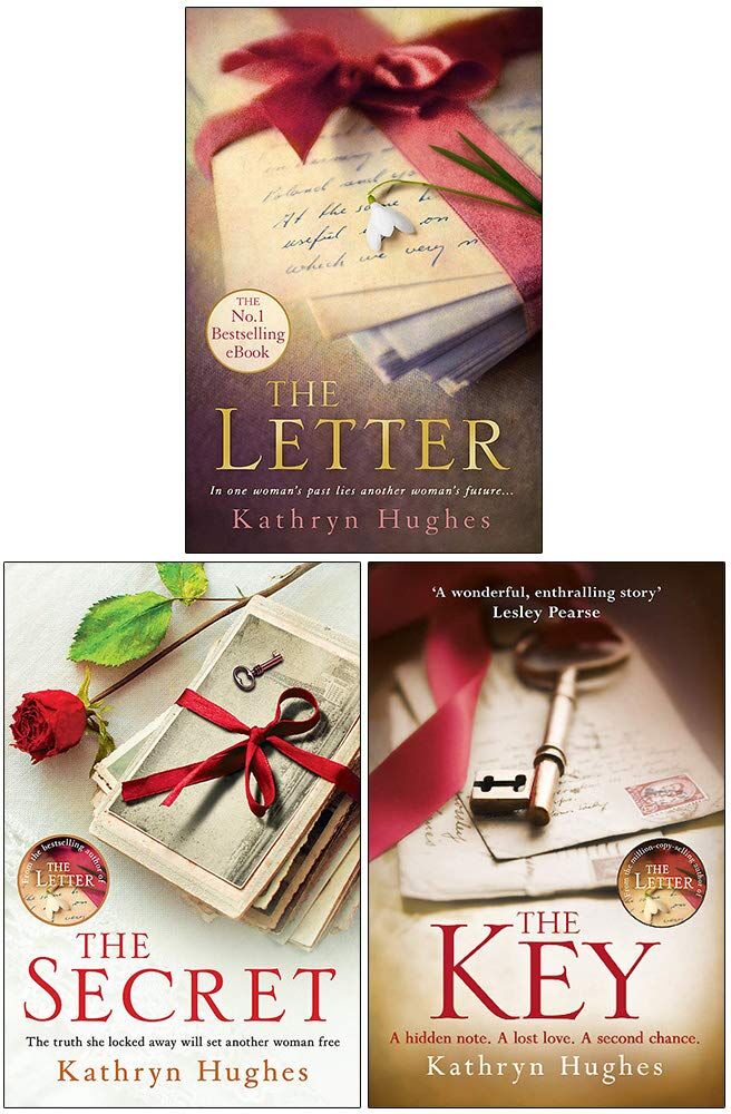 Headline Kathryn Hughes 3 Books Collection Set (The Secret, The Letter & The Key)