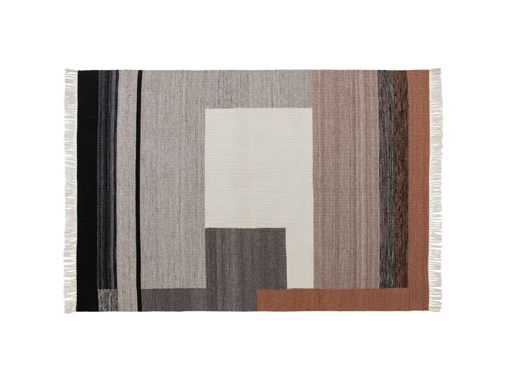 Teppich Naima Multi Architektonisch PET 160 x 230 cm
