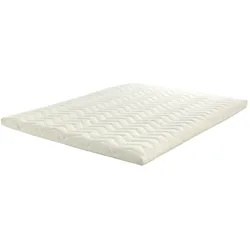 Letti Moderni Topper Gel Latex 140x200 cm Höhe 10 cm – 7 Zonen, orthopädisch, atmungsaktiv