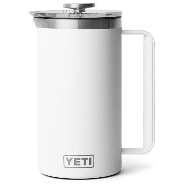 Yeti Coolers - Rambler French Press - Kaffeepresse Gr 1893 ml weiß/grau