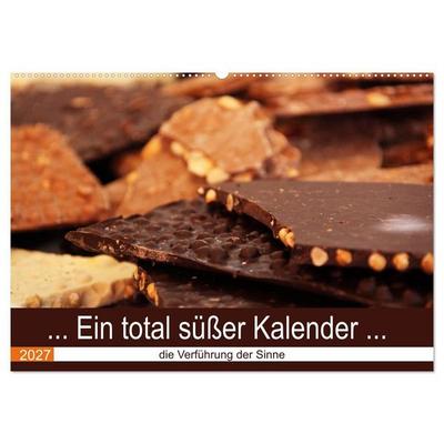 Ein total süßer Kalender (Wandkalender 2027 DIN A2 quer), CALVENDO Monatskalender