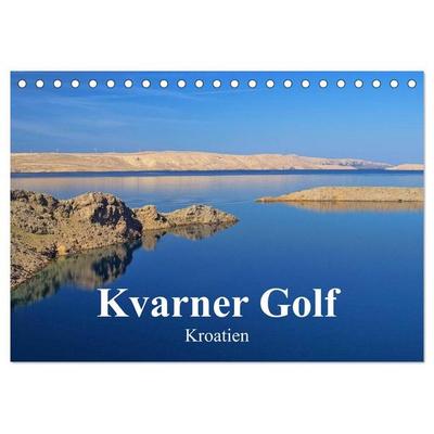 Kvarner Golf - Kroatien (Tischkalender 2027 DIN A5 quer), CALVENDO Monatskalender