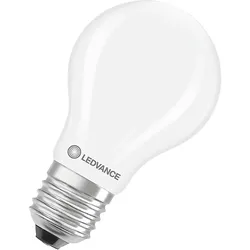 LEDVANCE LED-Lampe E27 827, frosted, dim. L.Cl.A60FD.P5.9W827F