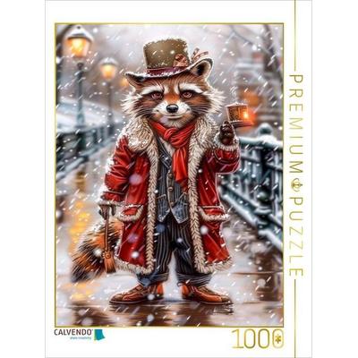 CALVENDO Puzzle Peter Schlaufuchs | 1000 Teile Lege-Größe 64x48cm Foto-Puzzle für glückliche Stunden