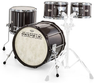 Zebra Drums Studio London Plane Tree Set Noir