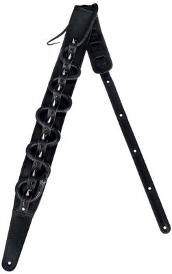 Richter Guitar Strap Blackness Night Schwarz