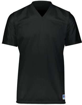 Russell Athletic R0593B Youth Solid Flag Football Jersey T-Shirt in Black size Medium   Polyester
