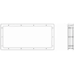 Teckentrup SW 80 Fenster 770 mm x 430mm