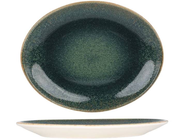 Bonna Serveerschaal - Ore Mar - Porselein - 36x28 cm - set van 2