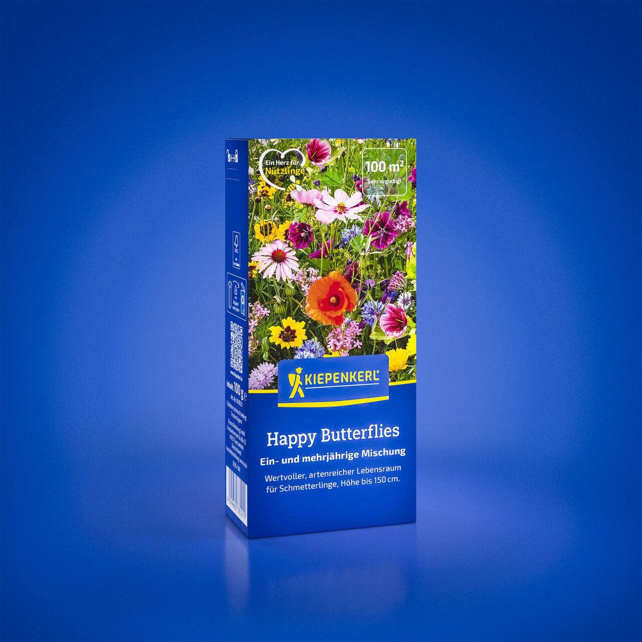 Kiepenkerl Saatgut Blumen-Mischung Happy Butterflies für ca. 100 m²