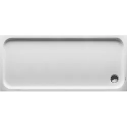 Duravit D-Code Duschwanne, 1700x750mm, Rechteckig, Einbauversion, 720100000000000, Farbe: Weiß