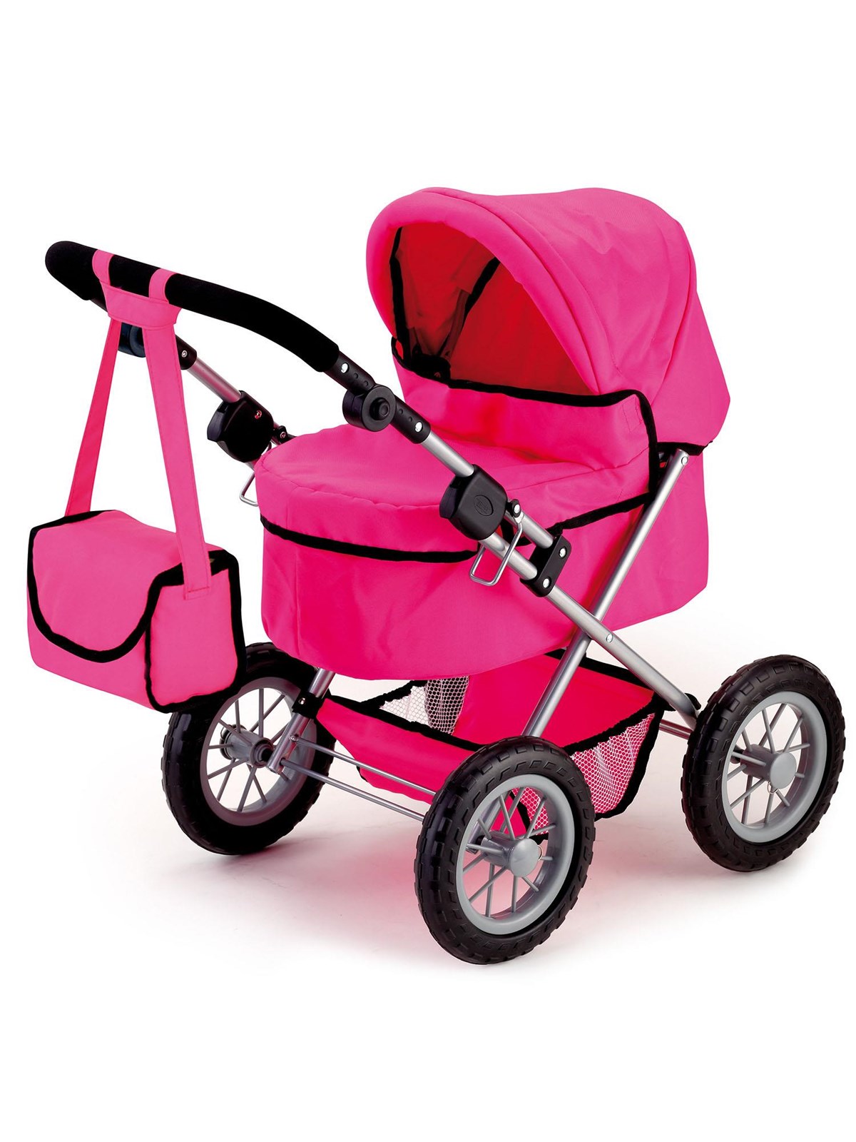 Bayer Design Doll's Pram Trendy - Pink