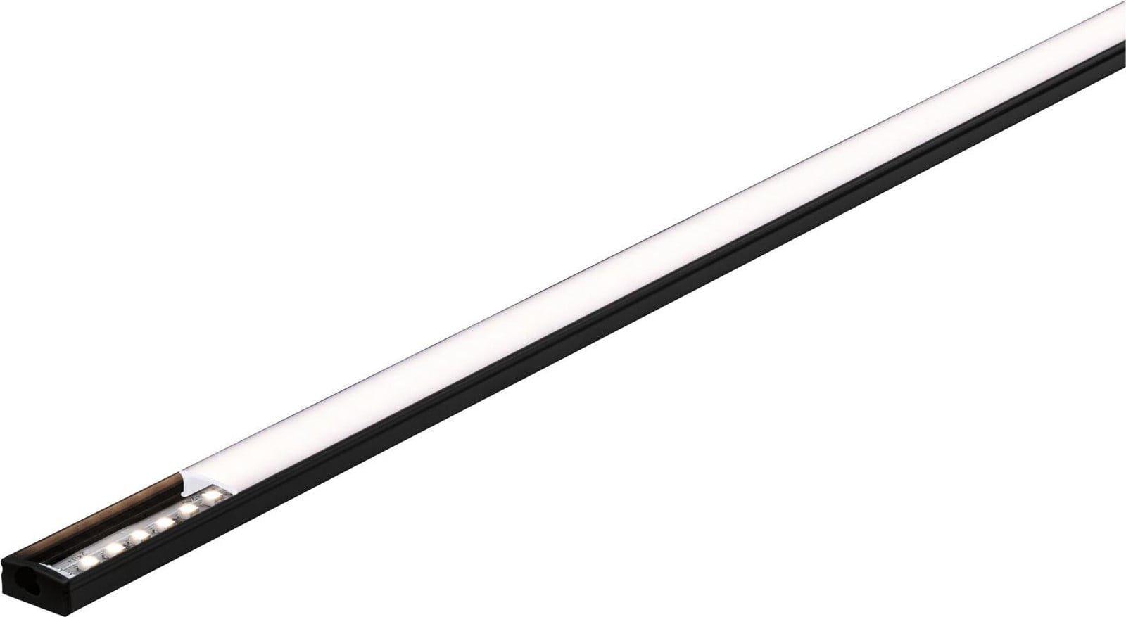 Paulmann LED-strip profiel basis met witte diffuser, 1 meter