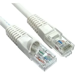 Cables Direct CDL 25m Cat6 LSZH Patch - White (CAT6, 25 m), Netzwerkkabel
