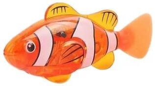 Uplifted Finds LED Inductive Interactive Swimming Robot Fish Cat Toy orange