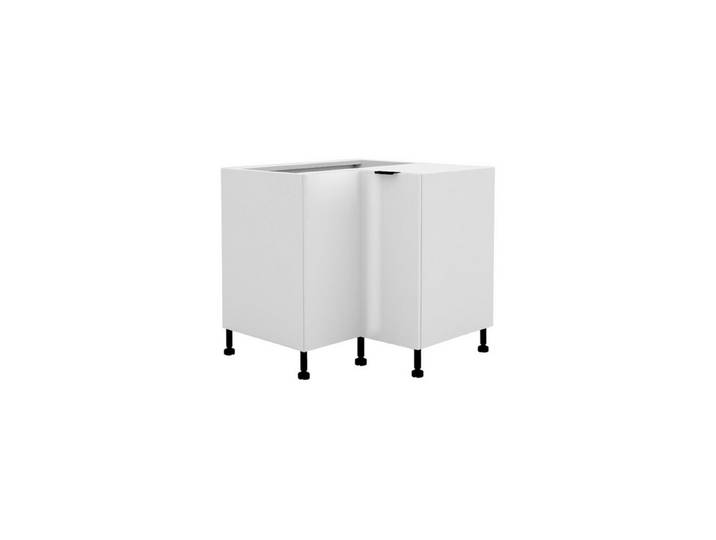 ROYAL24_MARKT Eckunterschrank – Maximale Raumnutzung für Küchenecken (Küchen Eckunterschrank, 1-St., Lunara – DN90) Edle Stoffe - Schickes Design - Top Verarbeitung