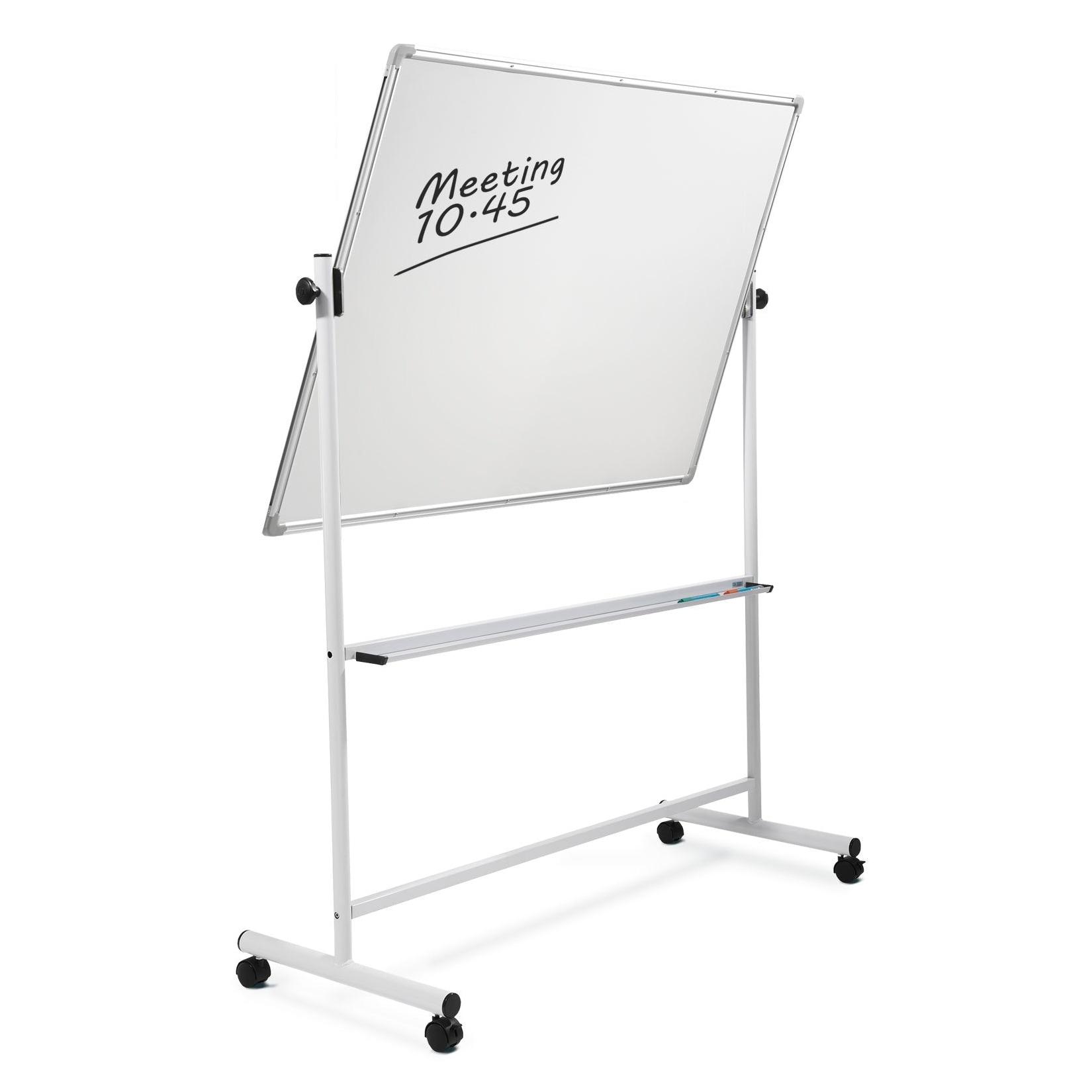 Master of Boards Whiteboard emailliert Mobil & drehbar