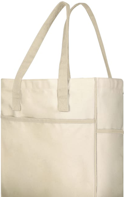 Holloway 229428 COURT TOTE Bag in Natural/Natural   Cotton