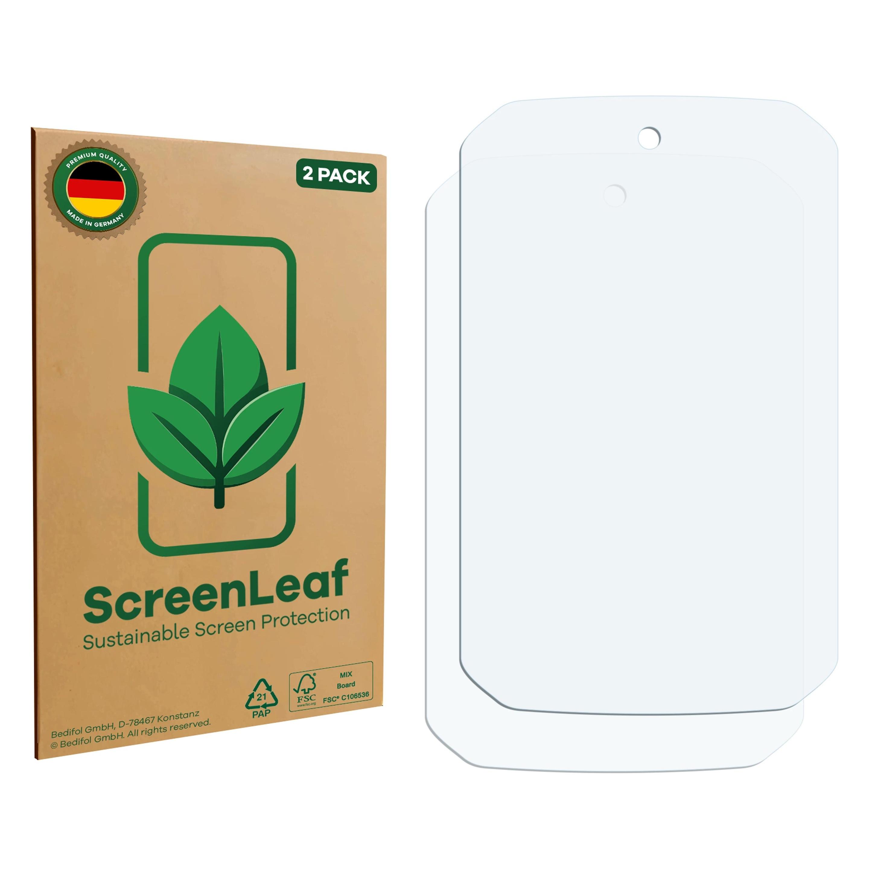 ScreenLeaf Schutzfolie für Garmin Edge 550 Displayschutz Display Schutz Folie Klar Transparent (6160498)