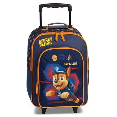 SIEBER Glühwürmchen - Kindertrolley Paw Patrol, marineblau/orange, 20 Liter