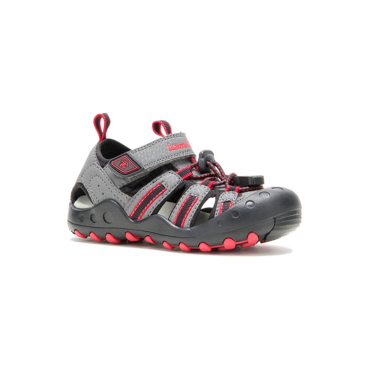 Kamik Crab charcoal/red-charbon/rouge (CRD) 24 HK9594-CRD-24