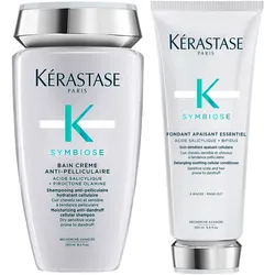 450ml Kérastase Symbiose Pflegeset für trockene, schuppige Kopfhaut (Shampoo 250ml + Conditioner 200ml)