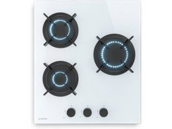 Klarstein Goldflame plaque de cuisson gaz 3 feux avec allumage électrique Gaz naturel & GPL 5800 W 45 cm