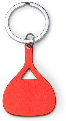 Porte-clés personnalisable en aluminium batte de padel Lebron rouge TAILLE UNIQUE ADULTE