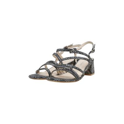 Sneaker BUFFALO "Buffalo LILLY LUXE", Damen, Gr. 38, snake schwarz, gold, Polyurethan, Schuhe Sneaker
