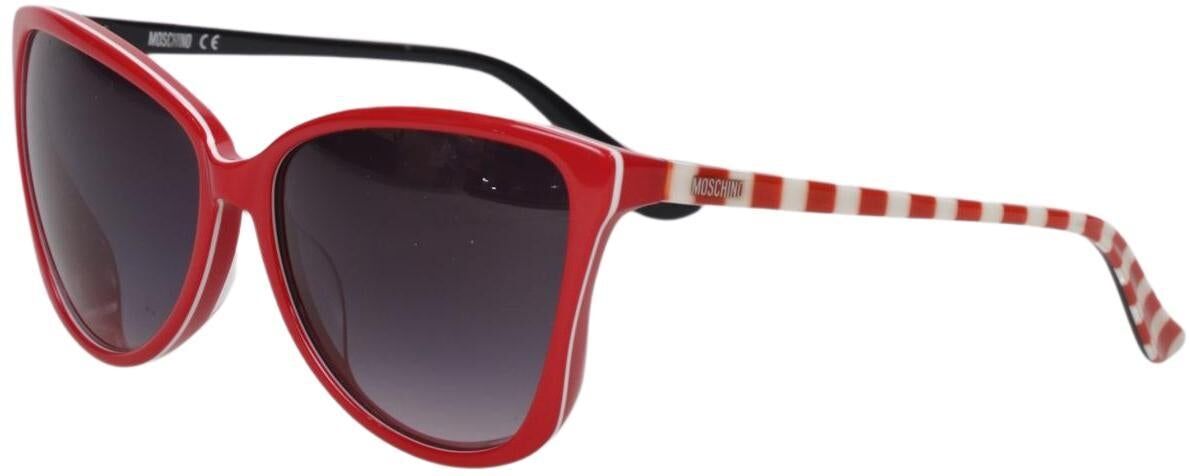 Moschino Damen Sonnenbrille, Rot - Second Hand