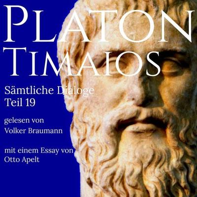 Timaios - Platon, Audio, 9783689838508