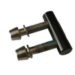 Vorbauschraubenset Vibe Evo 2x Schrauben und 1x Gegenhalter