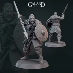 Male Norse 03 + Modular von Galaad Miniatures aus Norse Fighter Release + Modular