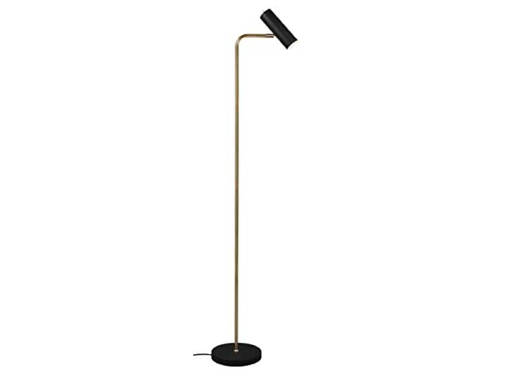 TRIO\, Lampadaire\, Marley 1xGU10\, max.5\,0 W Corps: Métal\, Laiton mat L:23\,0cm\, H:151\,0cm\, P:39\,0cm Interrupteur\,IP20\,Sans illuminant